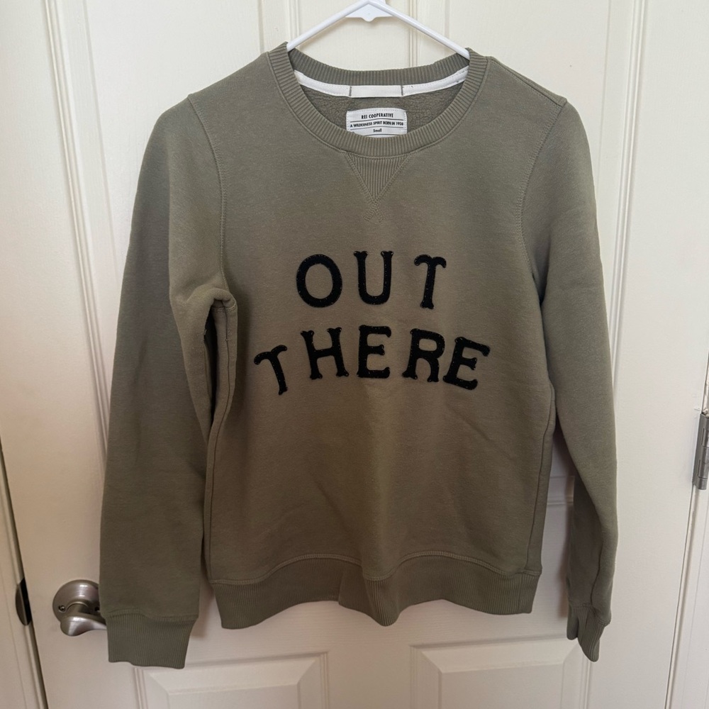 REI Cooperative Beige Sweatshirt